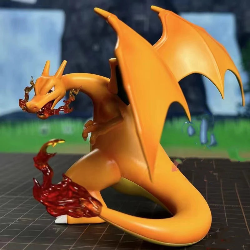 Charizard e Charizard Mega X — Pokémon Figura Colecionável PVC 11.5cm Takara Tomy