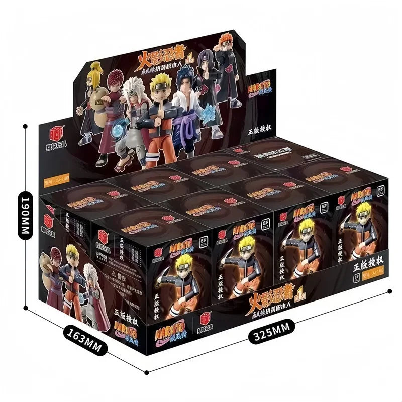 Blocos de Montar Naruto — Uzumaki Naruto Shippuden Figura DIY Colecionável