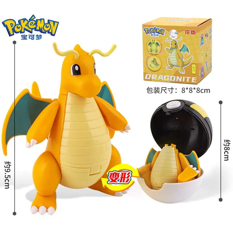 Pokémon Figuras Colecionáveis PVC com Caixa — Pikachu, Charizard, Mewtwo e mais