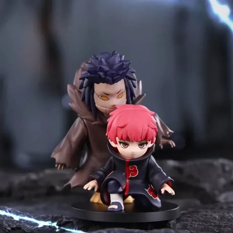 Naruto Shippuden Akatsuki Blind Box POP MART x GONG — 12 Personagens | 8cm PVC