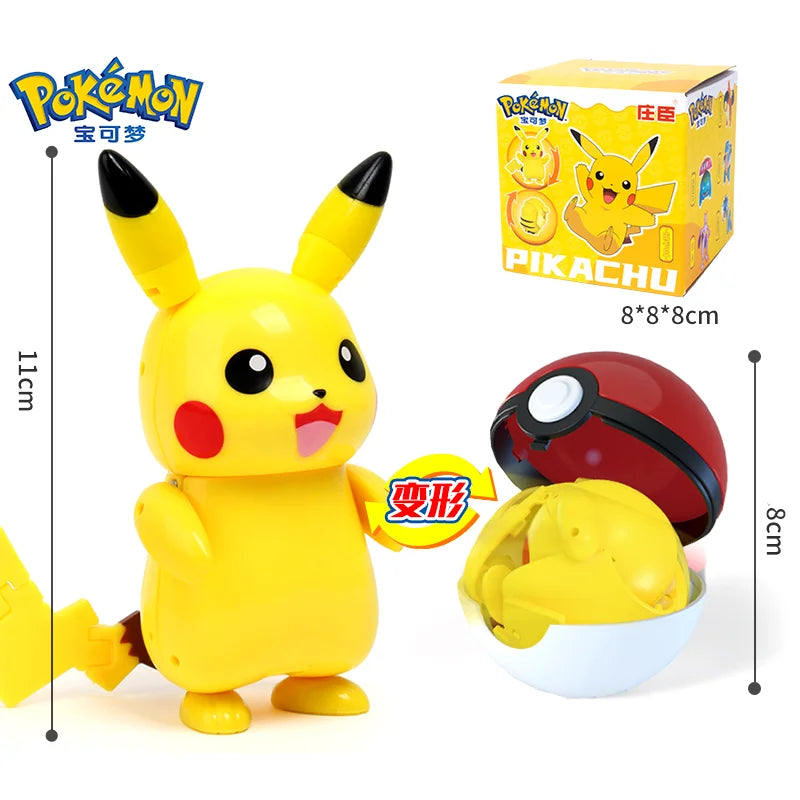Pokémon Figuras Colecionáveis PVC com Caixa — Pikachu, Charizard, Mewtwo e mais