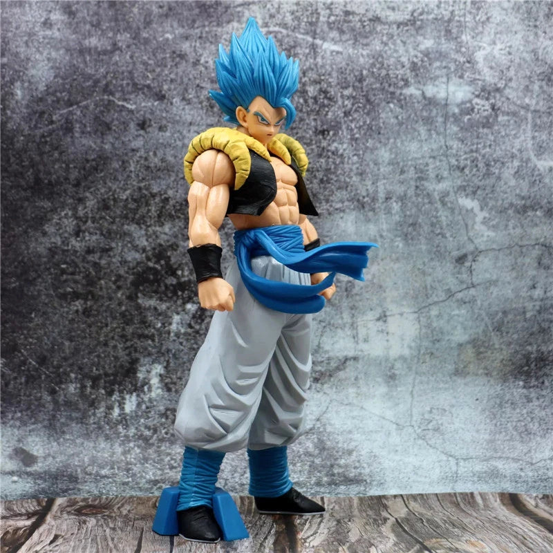 Gogeta Super Saiyajin Azul — Dragon Ball Z Figura Colecionável PVC 32cm