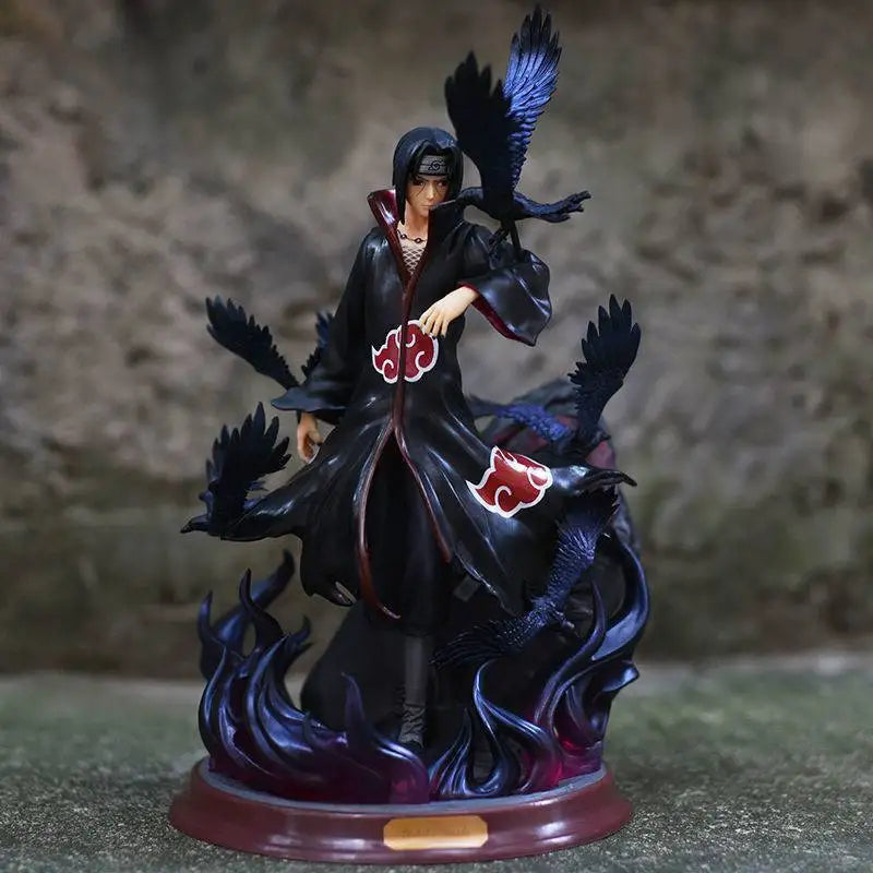 Estátua Uchiha Itachi 28cm — Naruto Shippuden PVC Bandai