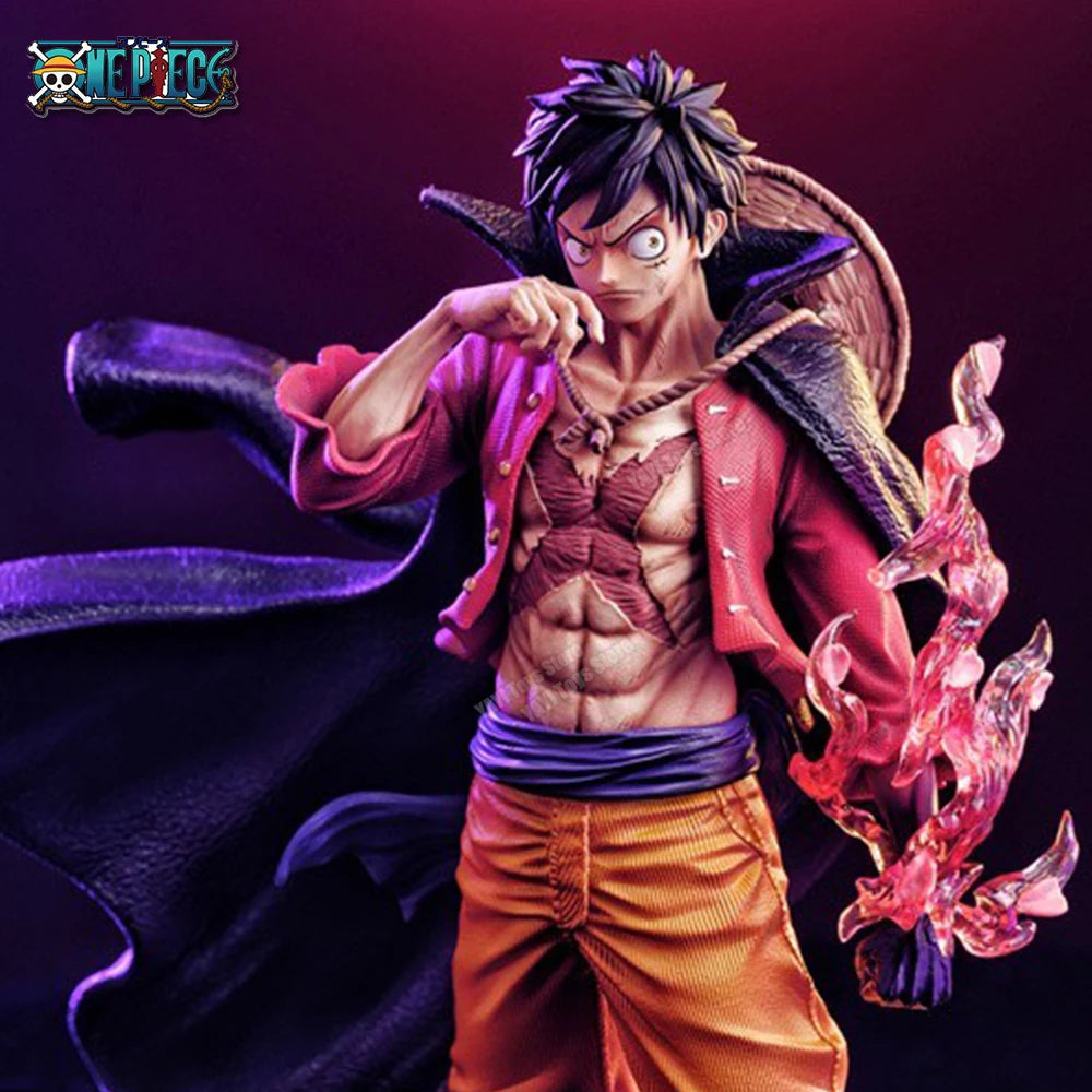Luffy Deus do Sol Nika — One Piece Figura Colecionável PVC 17cm