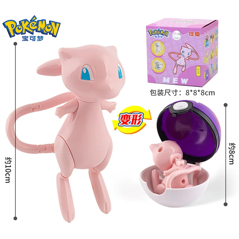 Pokémon Figuras Colecionáveis PVC com Caixa — Pikachu, Charizard, Mewtwo e mais