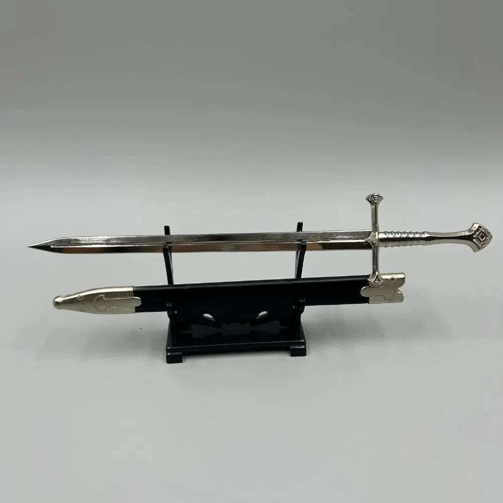 Chaveiro Espada Andúril de Aragorn — O Senhor dos Anéis Metal Colecionável