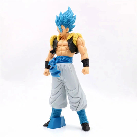 Gogeta Super Saiyajin Azul — Dragon Ball Z Figura Colecionável PVC 32cm
