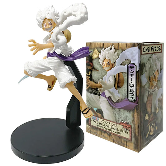 Luffy Nika (Gear 5) — One Piece Figura Colecionável PVC 18cm