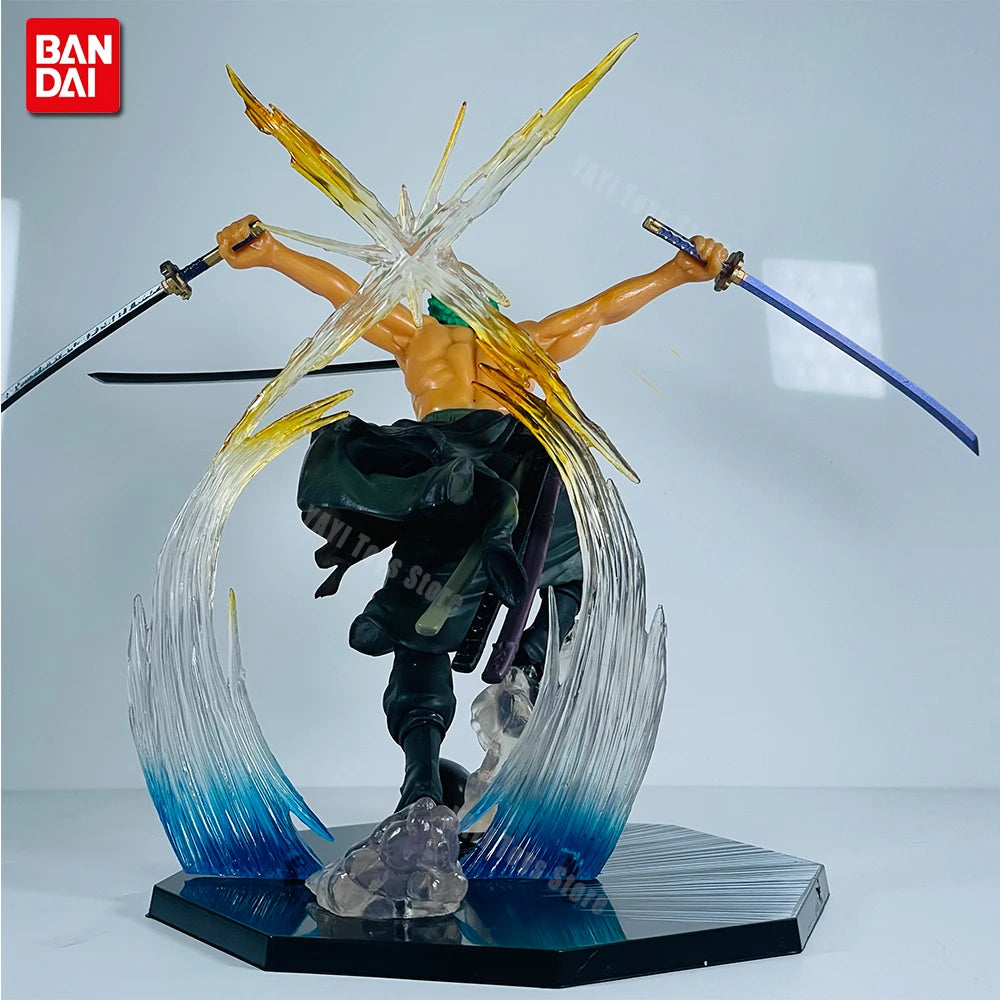 One Piece Figuras de Batalha PVC — Luffy, Zoro, Ace e Sanji