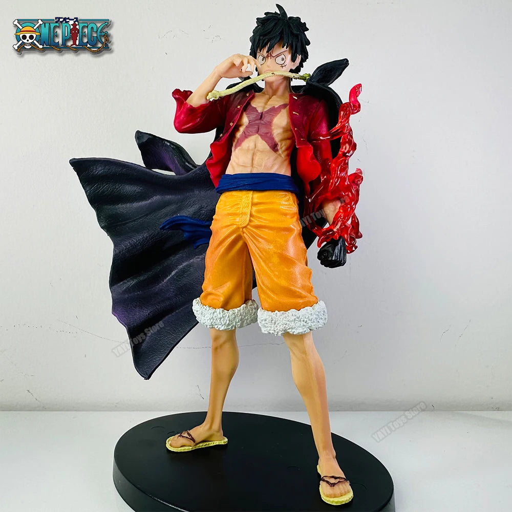 Luffy Deus do Sol Nika — One Piece Figura Colecionável PVC 17cm