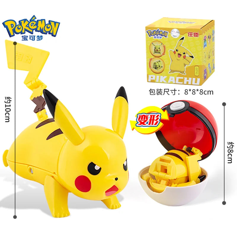 Pokémon Figuras Colecionáveis PVC com Caixa — Pikachu, Charizard, Mewtwo e mais