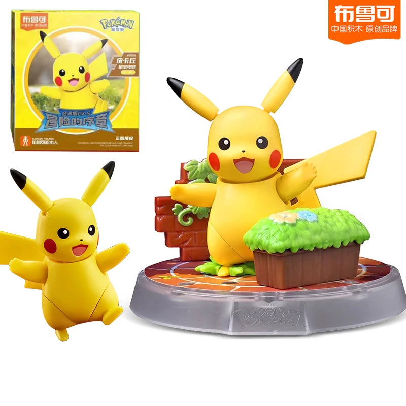 Pokémon BLOKEES — Blocos de Montar Colecionáveis | Pikachu, Eevee e mais