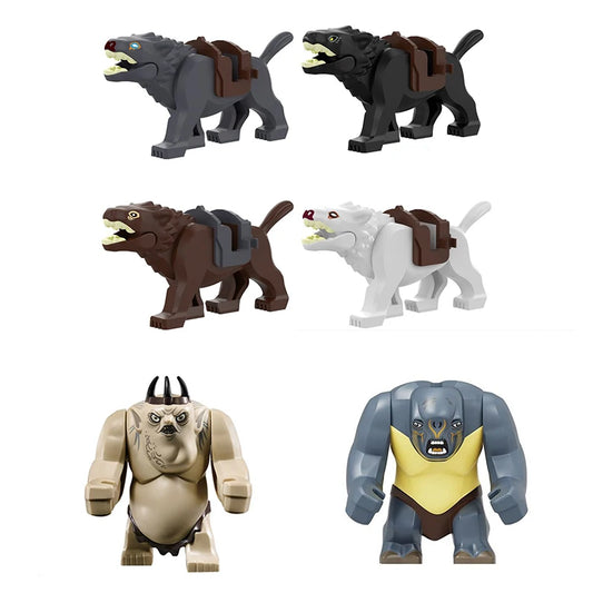 O Senhor dos Anéis — Minifiguras Blocos de Montar 5cm Compatível com LEGO