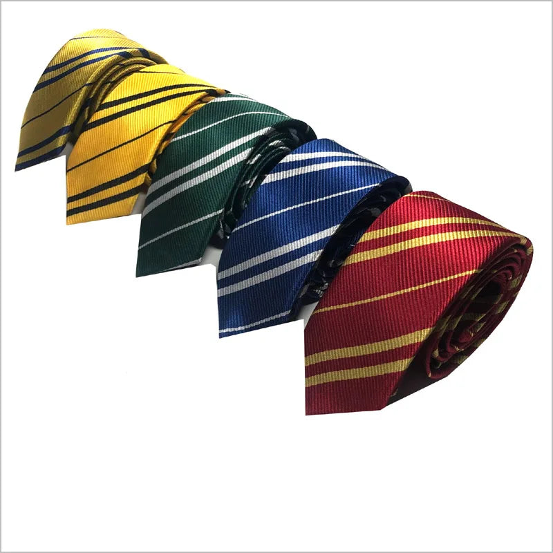 Gravata Escola de Magia — Cosplay Harry Potter Casas de Hogwarts 4 Cores
