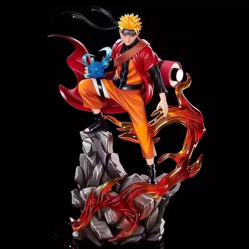 Naruto e Sasuke — Figuras Colecionáveis PVC 23cm