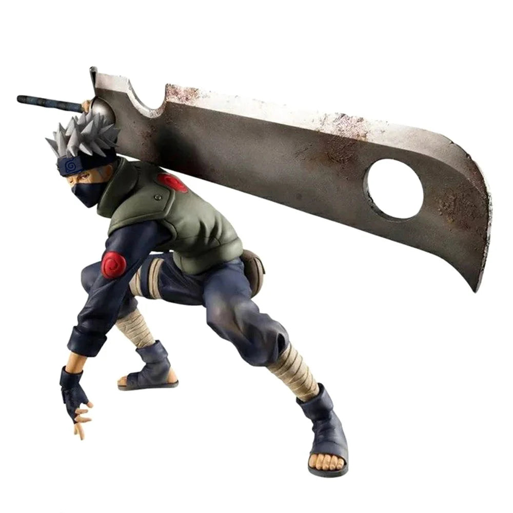 Kakashi Hatake — Naruto Figura Colecionável PVC 15-25cm