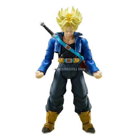 Trunks do Futuro Super Saiyajin — Dragon Ball Z Figura PVC 15cm Bandai