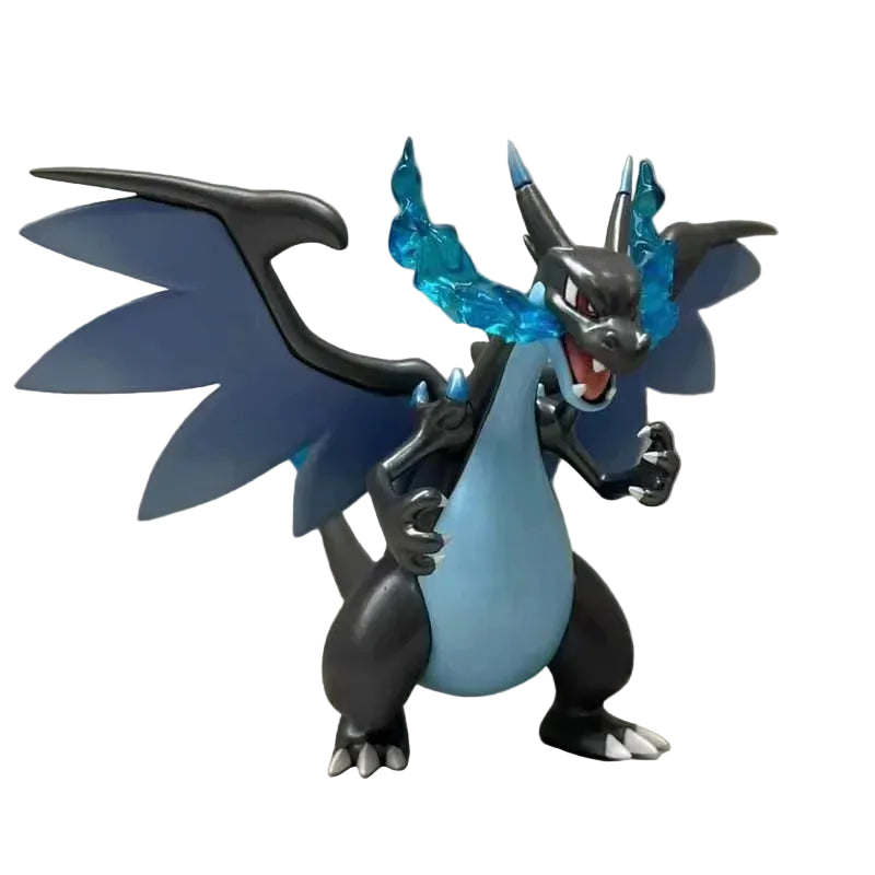 Charizard e Charizard Mega X — Pokémon Figura Colecionável PVC 11.5cm Takara Tomy