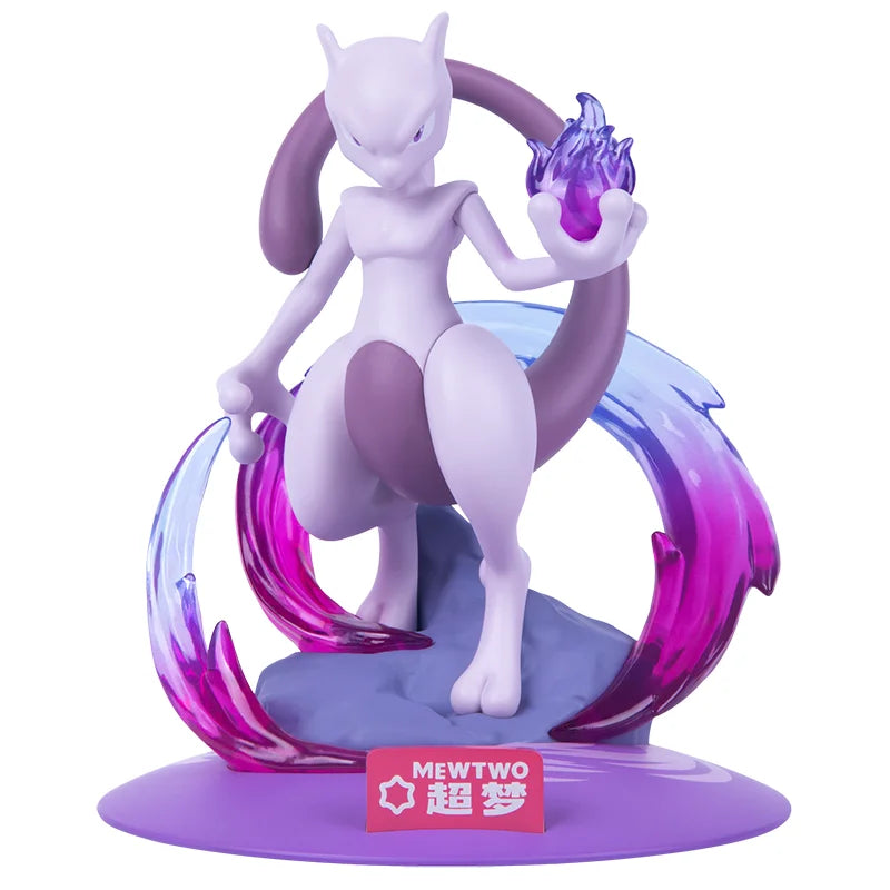 Pokémon — Figuras Colecionáveis PVC 10cm | Pikachu, Mewtwo, Gengar e mais