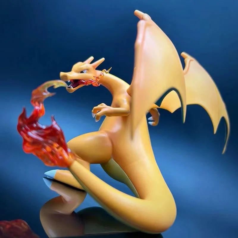 Charizard e Charizard Mega X — Pokémon Figura Colecionável PVC 11.5cm Takara Tomy