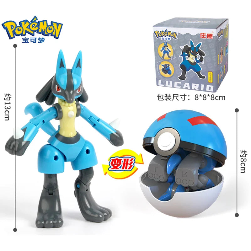 Pokémon Figuras Colecionáveis PVC com Caixa — Pikachu, Charizard, Mewtwo e mais