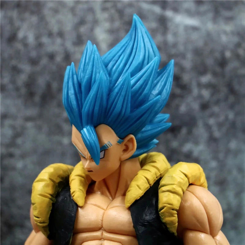 Gogeta Super Saiyajin Azul — Dragon Ball Z Figura Colecionável PVC 32cm
