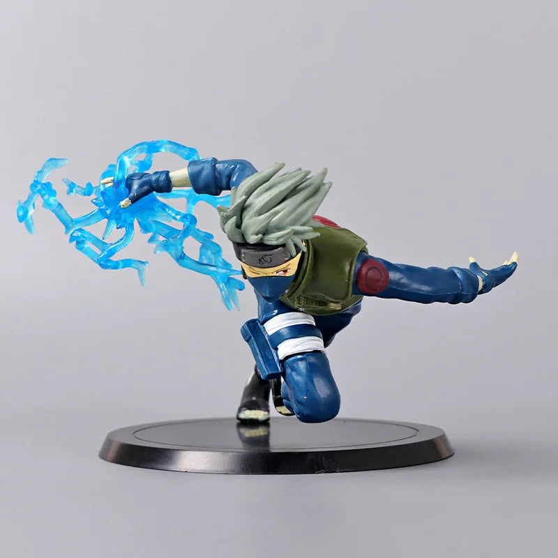 Kakashi Hatake com Raikiri — Naruto Shippuden Figura Colecionável PVC 15cm
