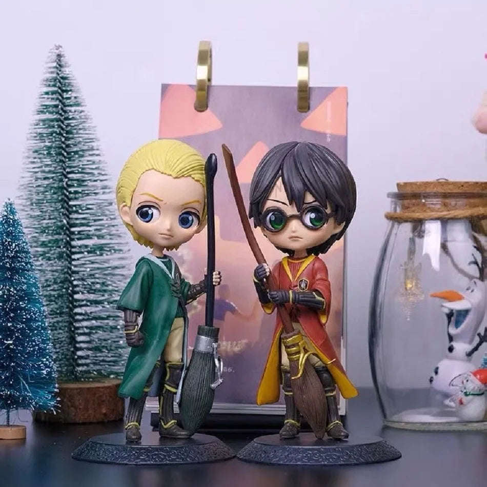 Harry Potter Figuras Versão Q PVC — Individual ou Kit até 7 Peças