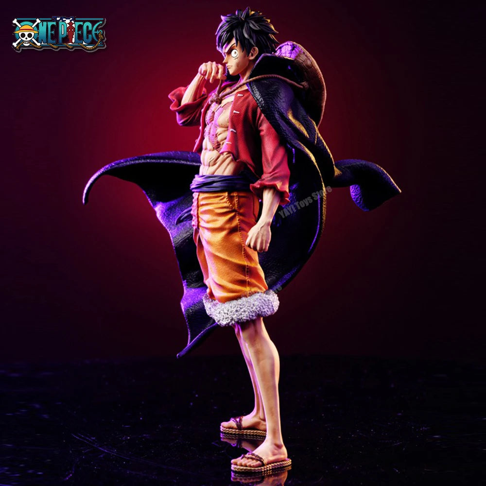 Luffy Deus do Sol Nika — One Piece Figura Colecionável PVC 17cm