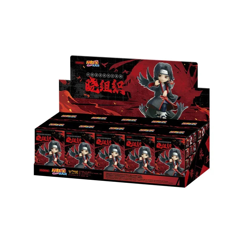 Naruto Shippuden Akatsuki Blind Box POP MART x GONG — 12 Personagens | 8cm PVC