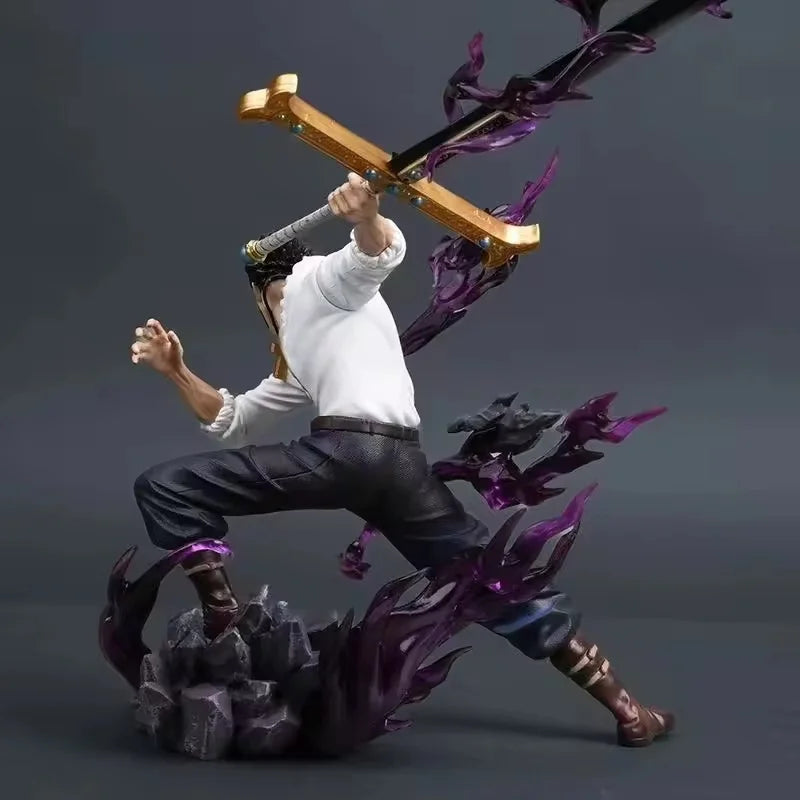 Dracule Mihawk — One Piece Figura Colecionável PVC 30cm