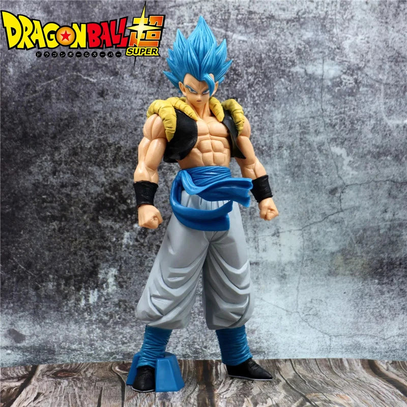 Gogeta Super Saiyajin Azul — Dragon Ball Z Figura Colecionável PVC 32cm