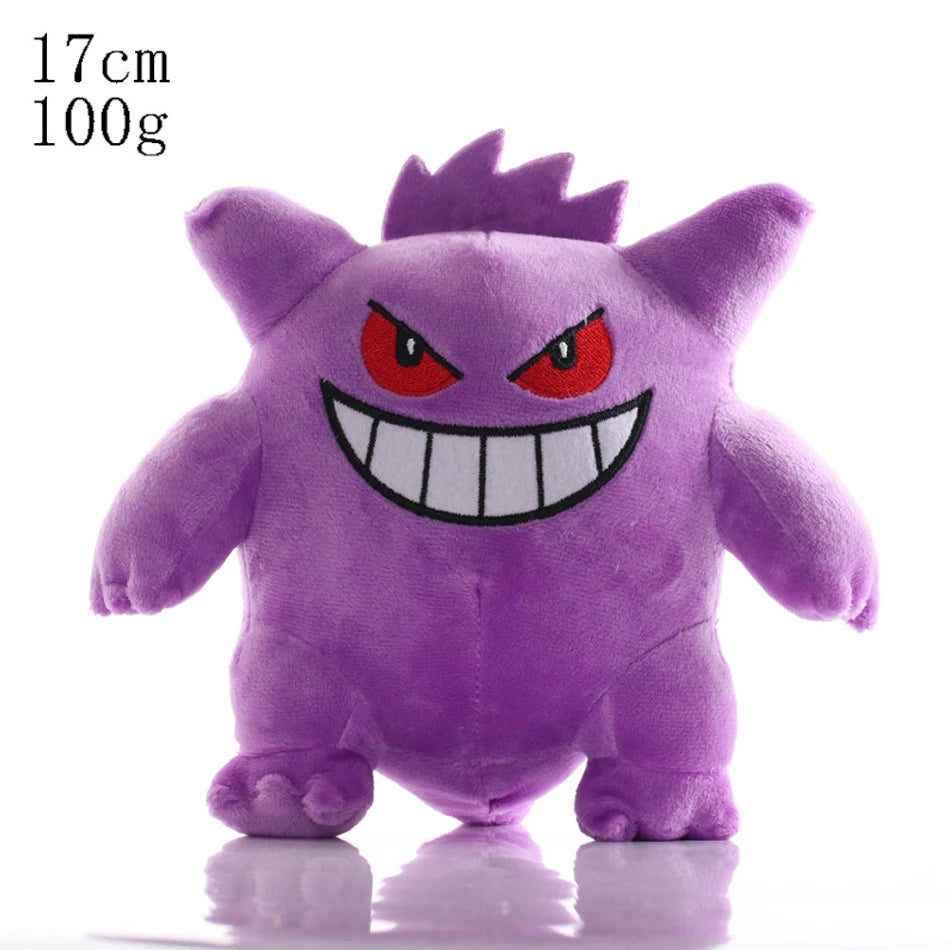 Pokémon Pelúcias Colecionáveis — Gengar, Pikachu, Eevee, Snorlax e mais