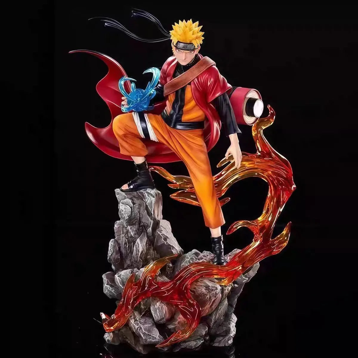 Naruto e Sasuke — Figuras Colecionáveis PVC 23cm