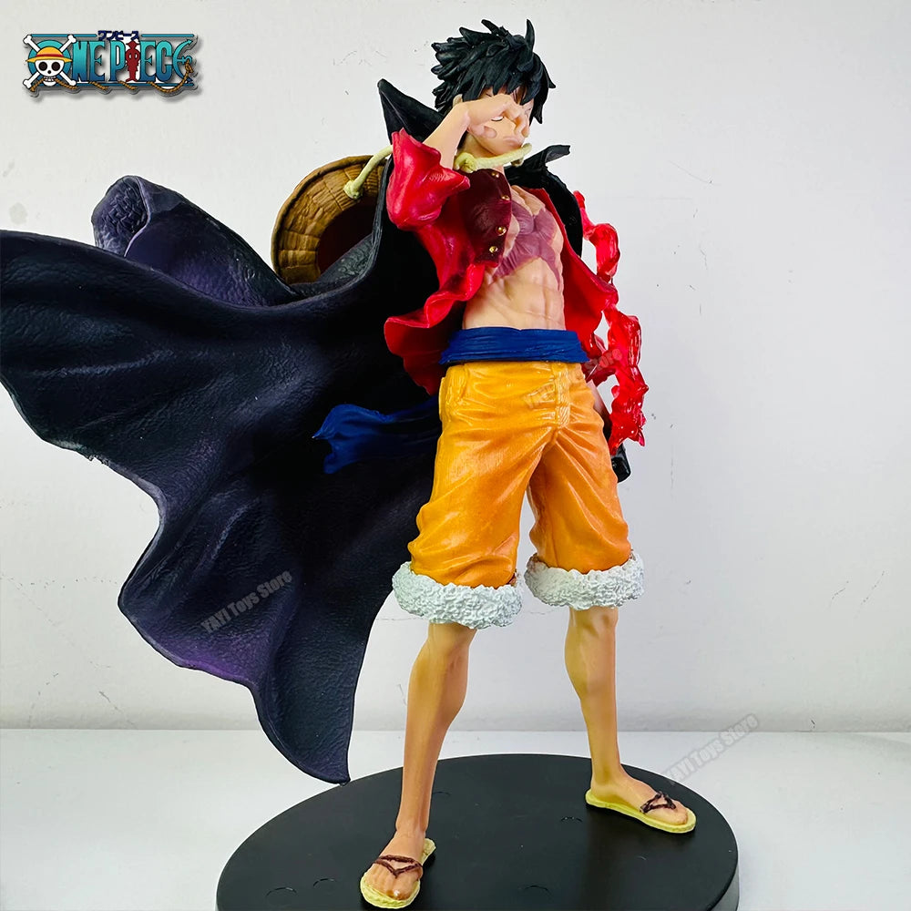 Luffy Deus do Sol Nika — One Piece Figura Colecionável PVC 17cm