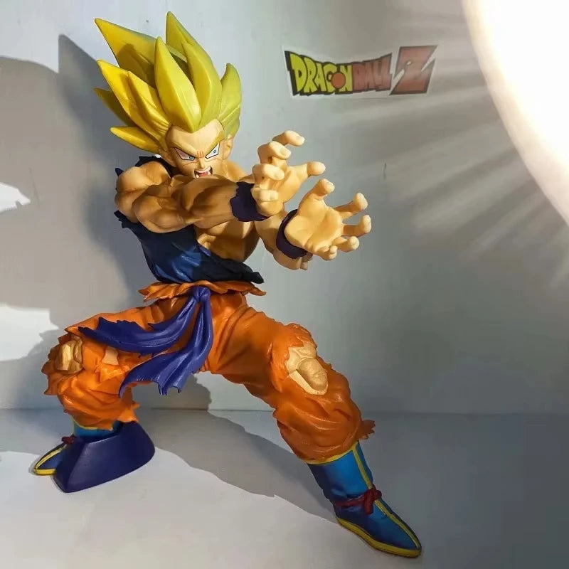 Son Goku Kamehameha — Dragon Ball Z Figura Colecionável PVC 16cm Bandai