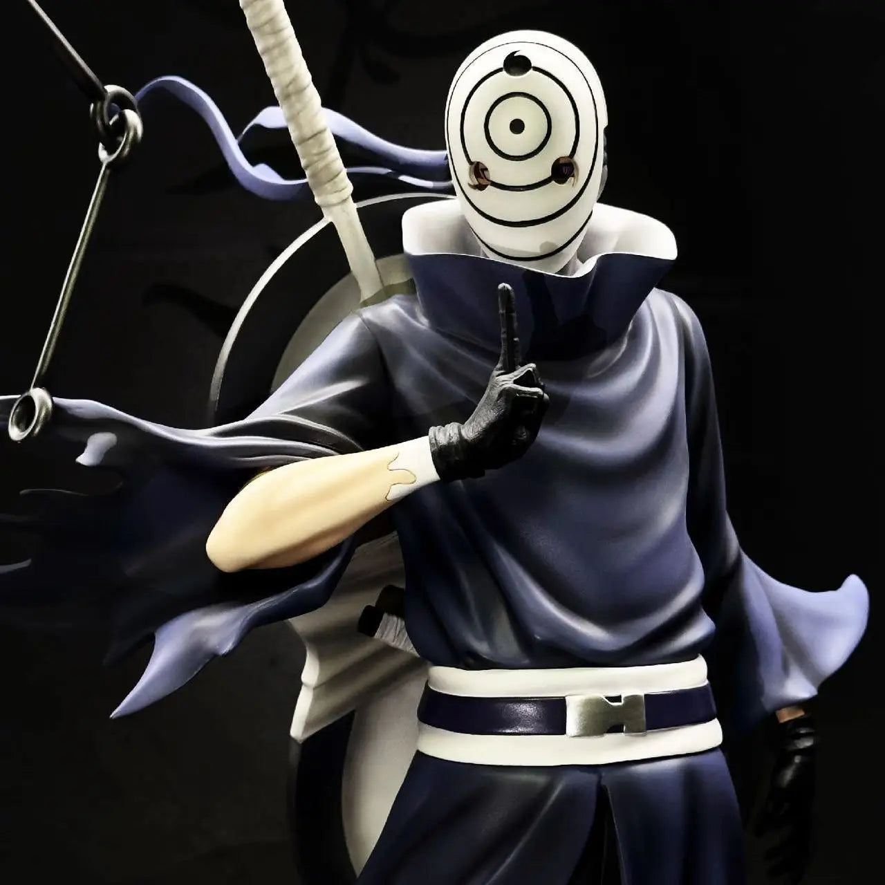 Uchiha Obito — Figura GK Cena Naruto Shippuden | Duas Cabeças Intercambiáveis