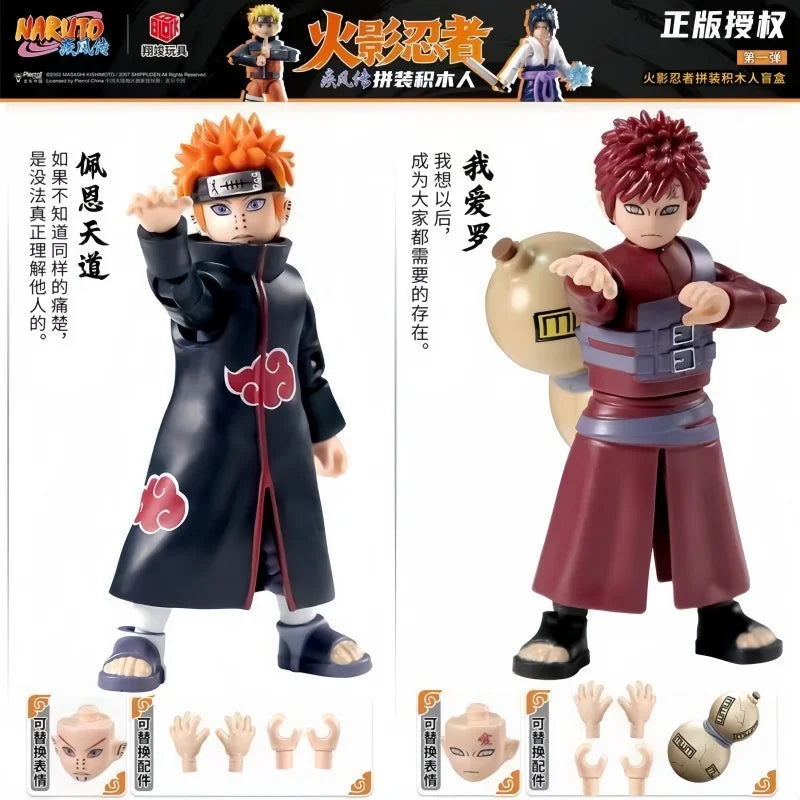 Blocos de Montar Naruto — Uzumaki Naruto Shippuden Figura DIY Colecionável