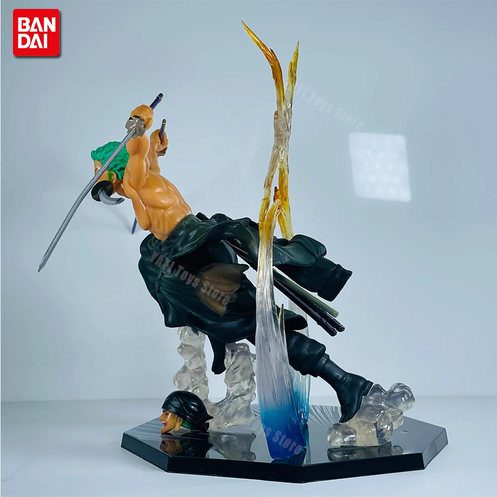 One Piece Figuras de Batalha PVC — Luffy, Zoro, Ace e Sanji