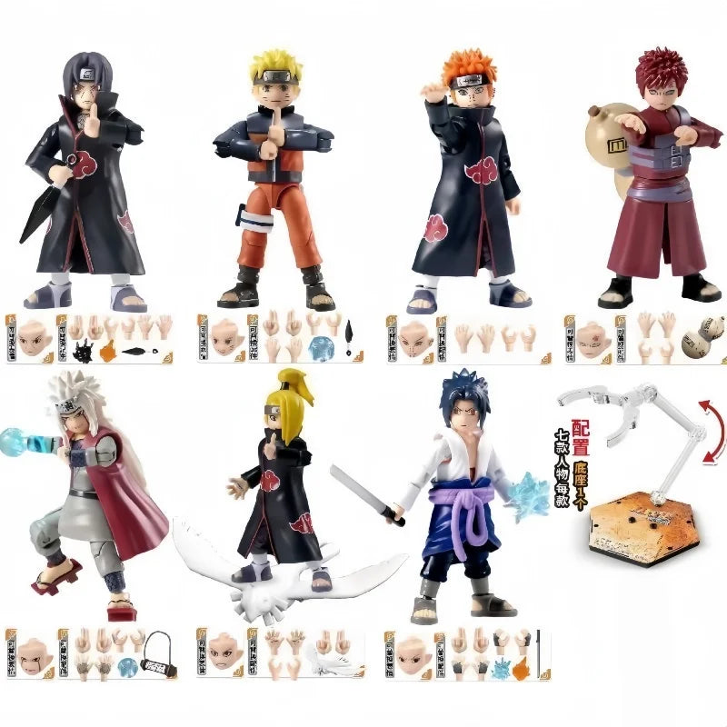 Blocos de Montar Naruto — Uzumaki Naruto Shippuden Figura DIY Colecionável
