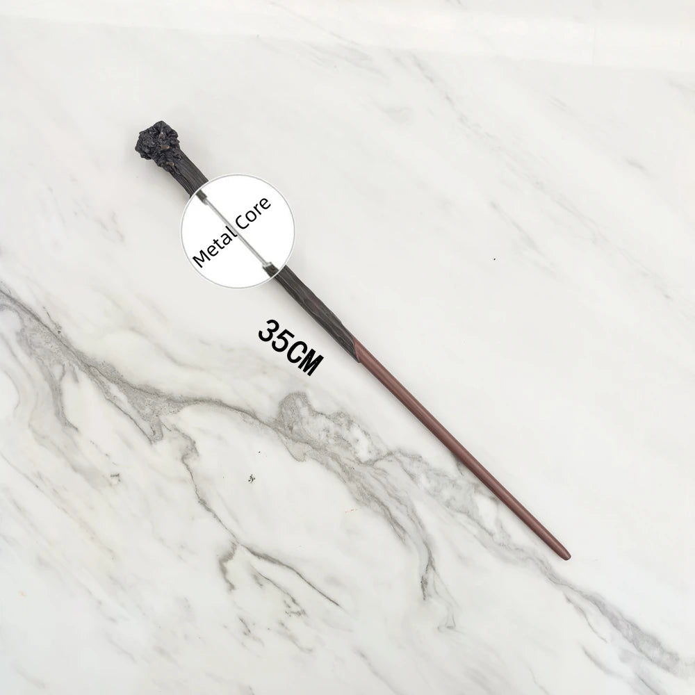 Varinha Mágica Harry Potter — Núcleo Metálico com Caixa | 26 Personagens