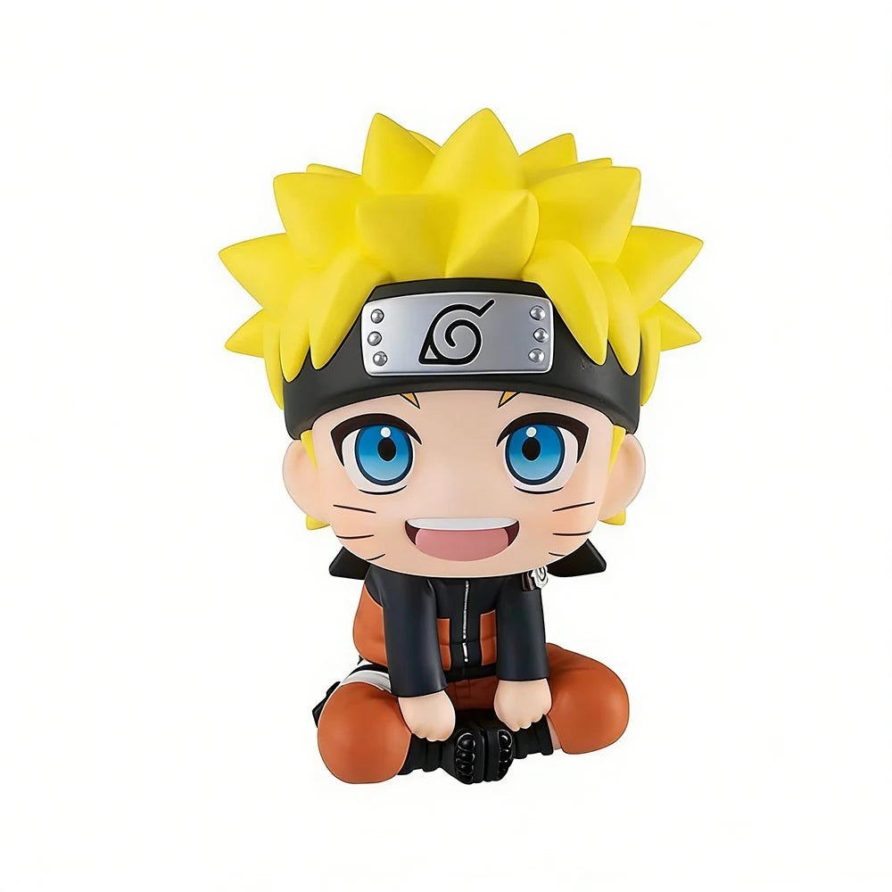 Naruto Figuras Nendoroid Versão Q PVC 9cm — Sasuke, Naruto, Kakashi e Itachi