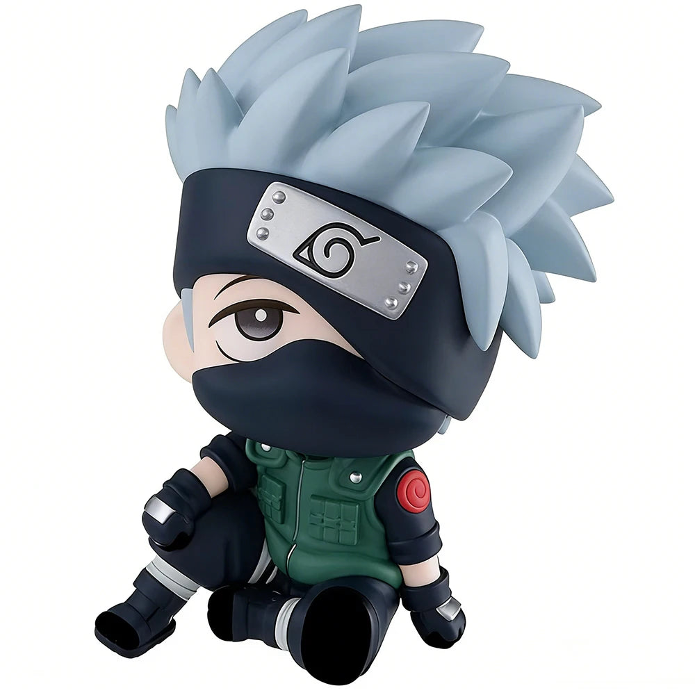 Naruto Figuras Nendoroid Versão Q PVC 9cm — Sasuke, Naruto, Kakashi e Itachi