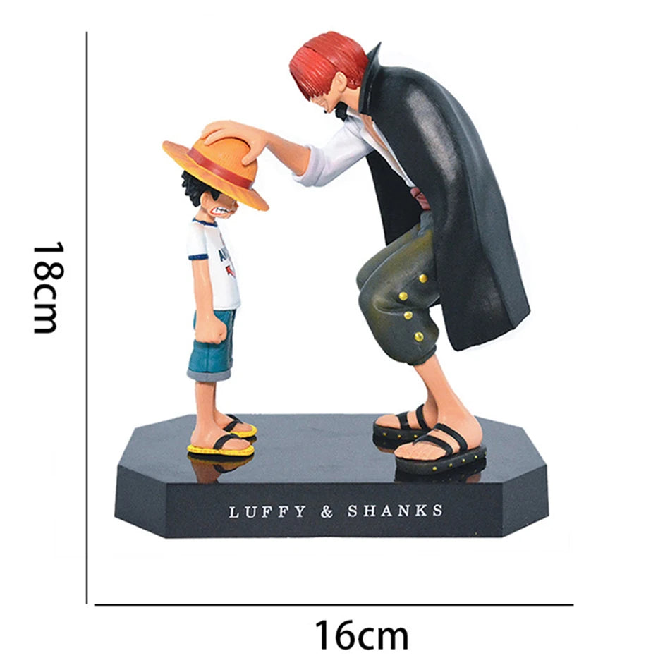 One Piece — Figuras Colecionáveis PVC 18cm | Luffy, Zoro, Shanks e mais