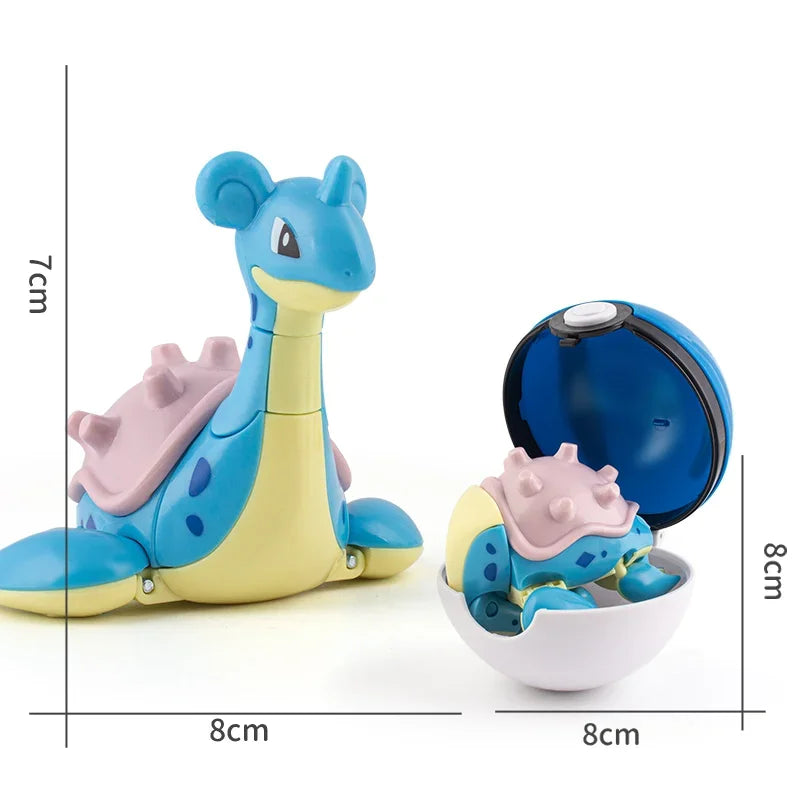 Pokémon Figuras Colecionáveis PVC com Caixa — Pikachu, Charizard, Mewtwo e mais