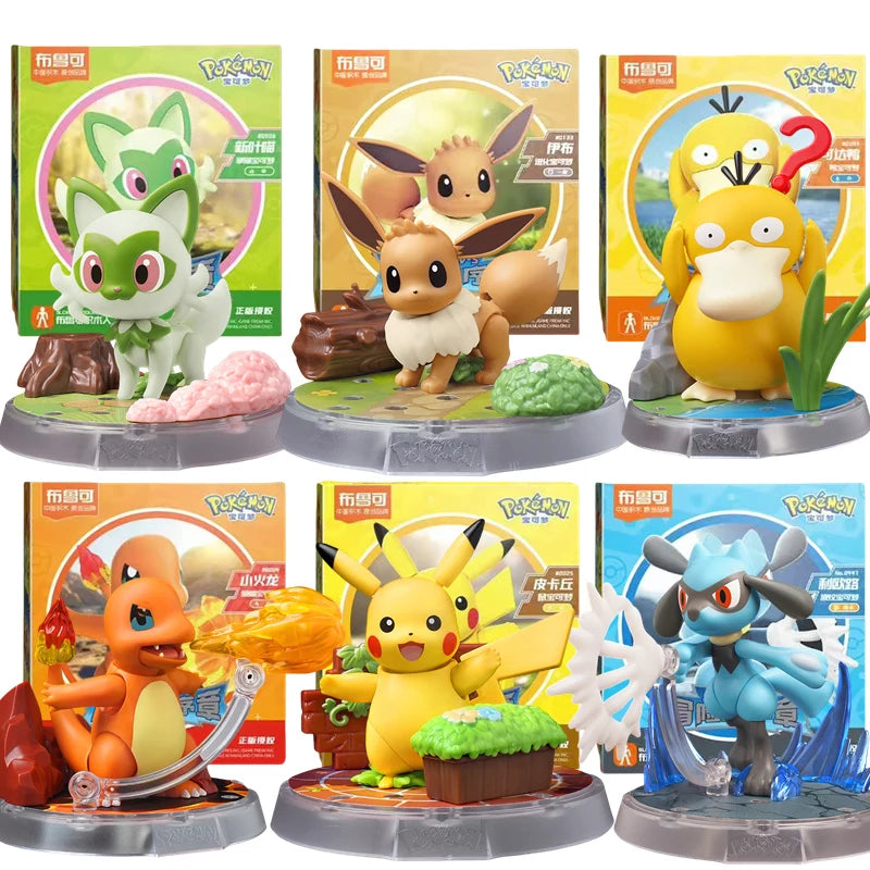 Pokémon BLOKEES — Blocos de Montar Colecionáveis | Pikachu, Eevee e mais