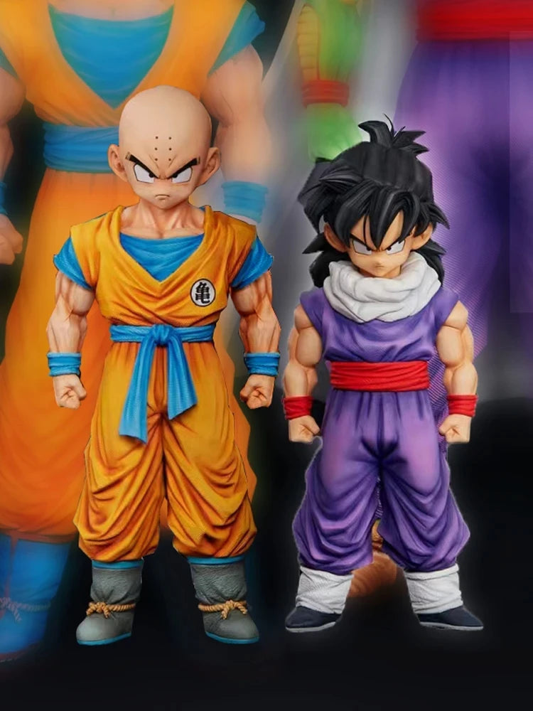 Krillin e Son Gohan — Dragon Ball Z Figuras Colecionáveis PVC Bandai