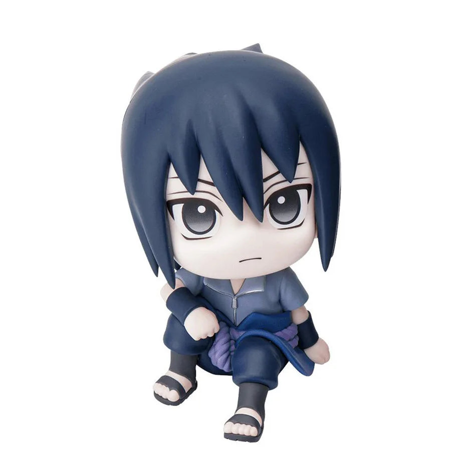 Naruto Figuras Nendoroid Versão Q PVC 9cm — Sasuke, Naruto, Kakashi e Itachi