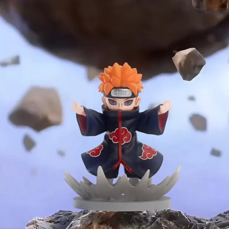 Naruto Shippuden Akatsuki Blind Box POP MART x GONG — 12 Personagens | 8cm PVC