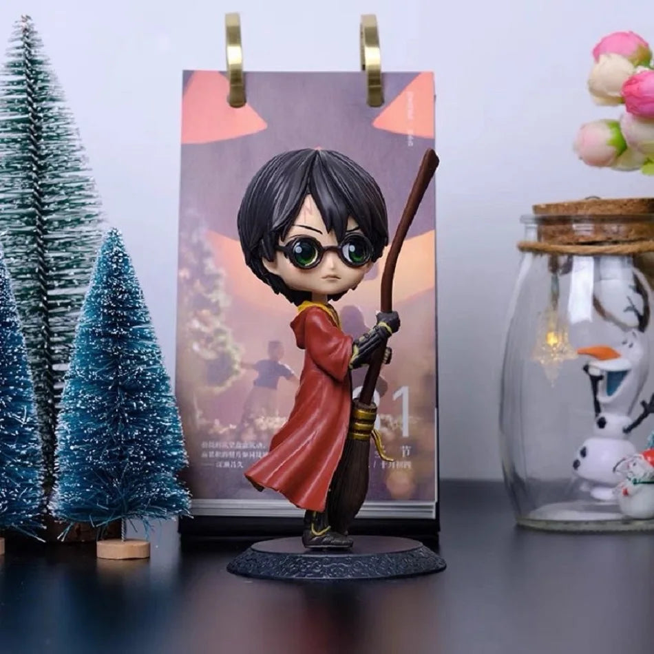 Harry Potter Figuras Versão Q PVC — Individual ou Kit até 7 Peças